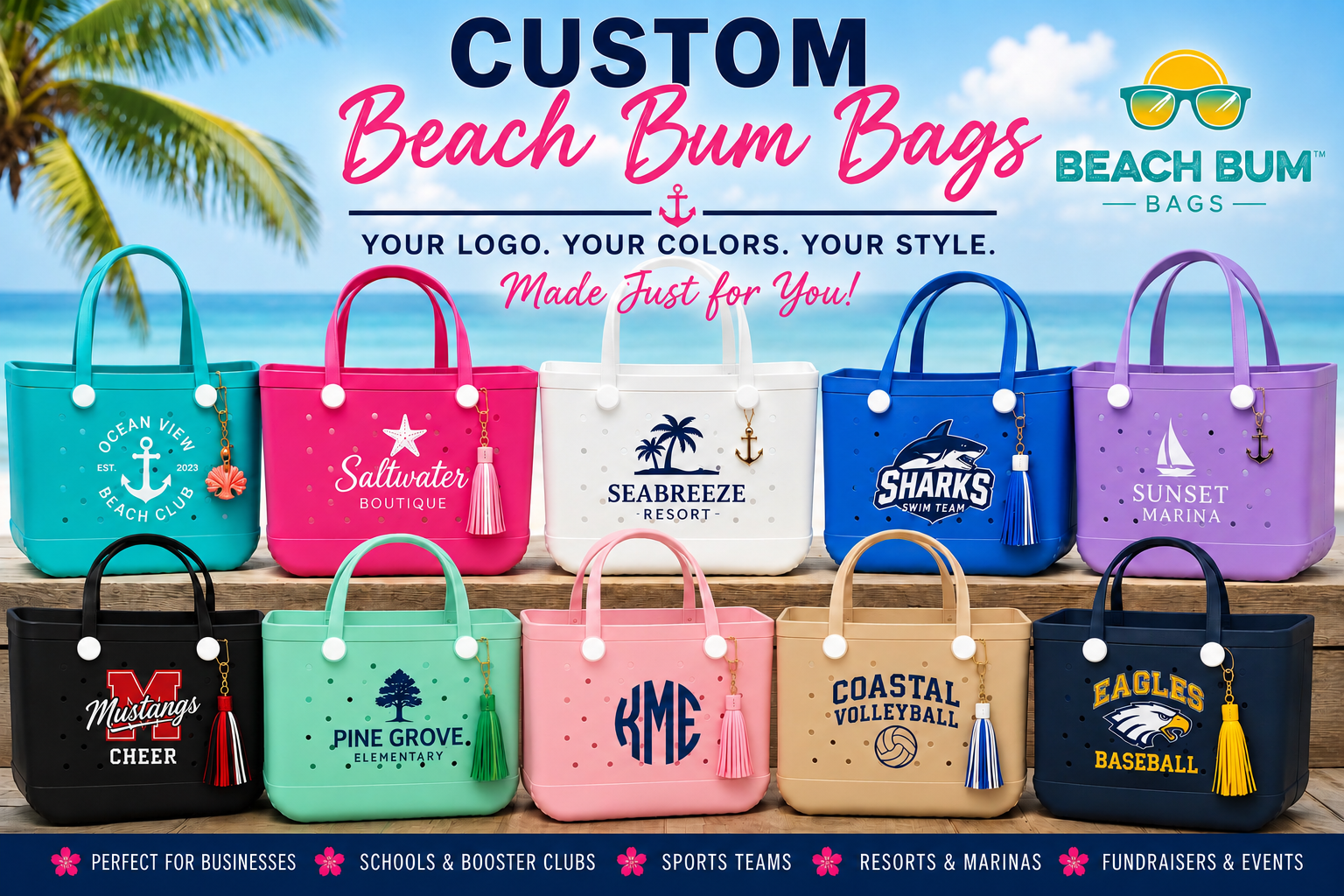 Have You Ever Wanted a Custom Beach Bag? | Custom Logo Beach Bags