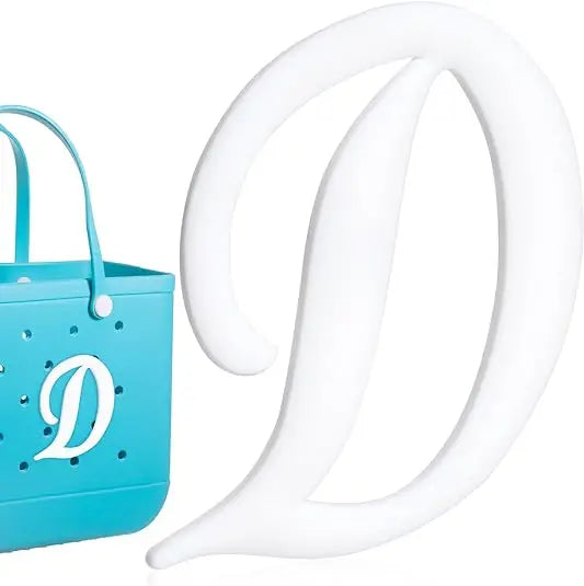 Personalized Letter Bag Charms | A–Z Alphabet Beach Bag Accessories