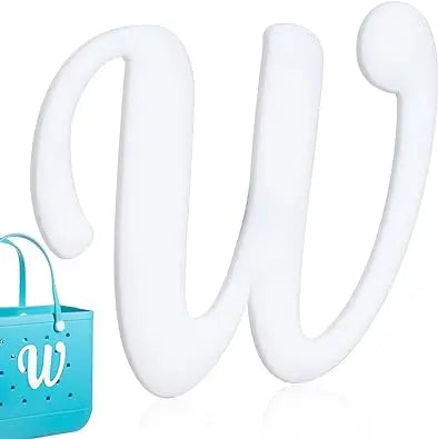 Personalized Letter Bag Charms | A–Z Alphabet Beach Bag Accessories