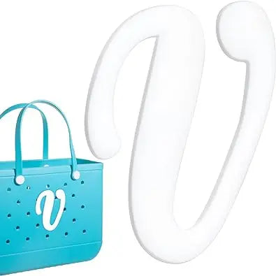 Personalized Letter Bag Charms | A–Z Alphabet Beach Bag Accessories