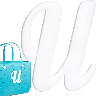 Personalized Letter Bag Charms | A–Z Alphabet Beach Bag Accessories