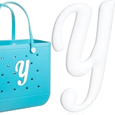 Personalized Letter Bag Charms | A–Z Alphabet Beach Bag Accessories
