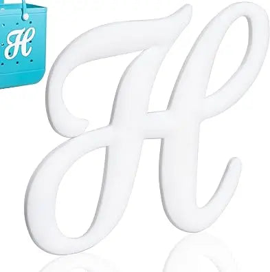 Personalized Letter Bag Charms | A–Z Alphabet Beach Bag Accessories