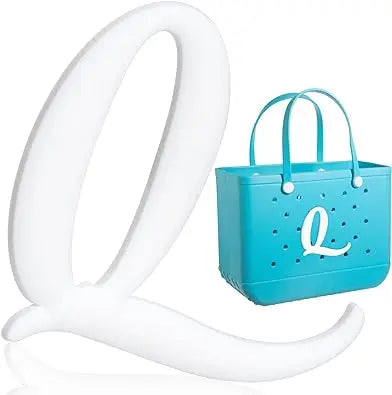 Personalized Letter Bag Charms | A–Z Alphabet Beach Bag Accessories