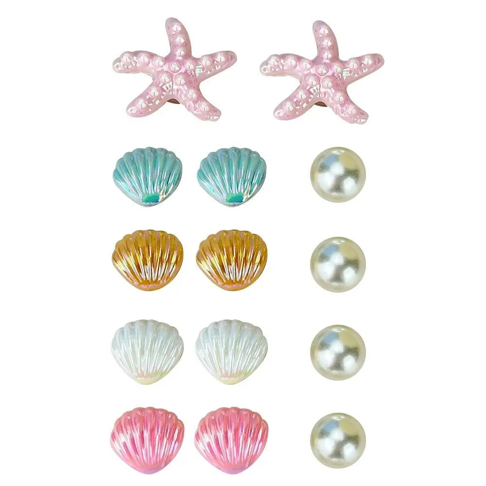 Coastal Pearl & Seashell Bag Charms | Starfish Beach Accessories