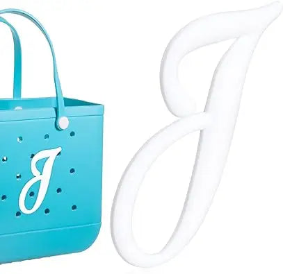 Personalized Letter Bag Charms | A–Z Alphabet Beach Bag Accessories