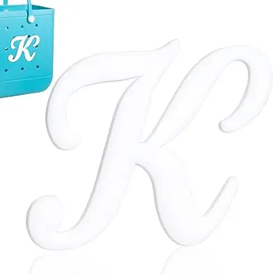 Personalized Letter Bag Charms | A–Z Alphabet Beach Bag Accessories