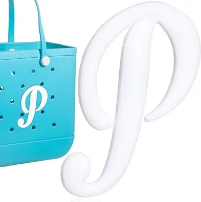 Personalized Letter Bag Charms | A–Z Alphabet Beach Bag Accessories