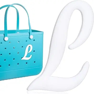 Personalized Letter Bag Charms | A–Z Alphabet Beach Bag Accessories