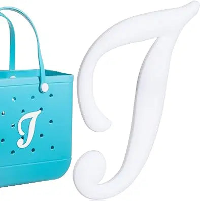 Personalized Letter Bag Charms | A–Z Alphabet Beach Bag Accessories
