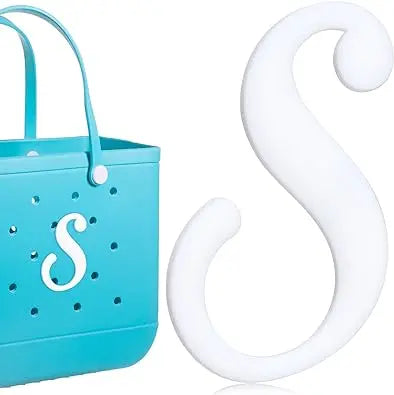 Personalized Letter Bag Charms | A–Z Alphabet Beach Bag Accessories